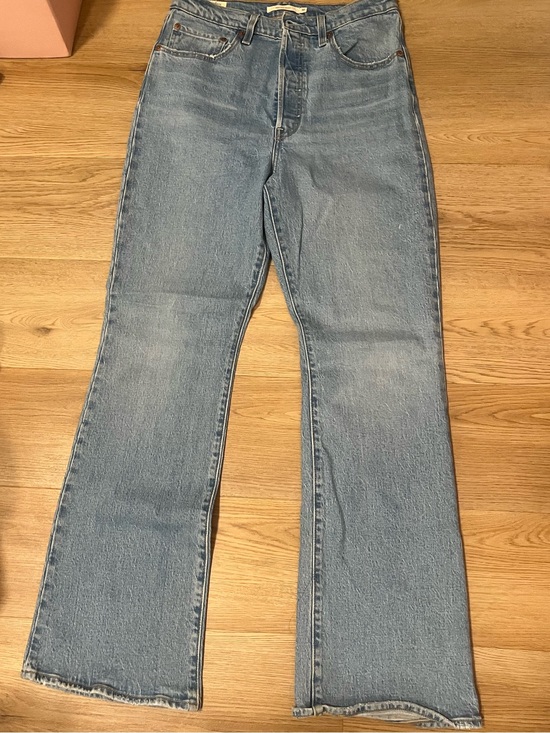 Levi's Denim - Levi's Women's Ribcage Light Blue Bootcut Jeans